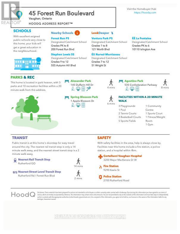 45 Forest Run Boulevard, Vaughan, Ontario  L4K 5J7 - Photo 31 - N12898672