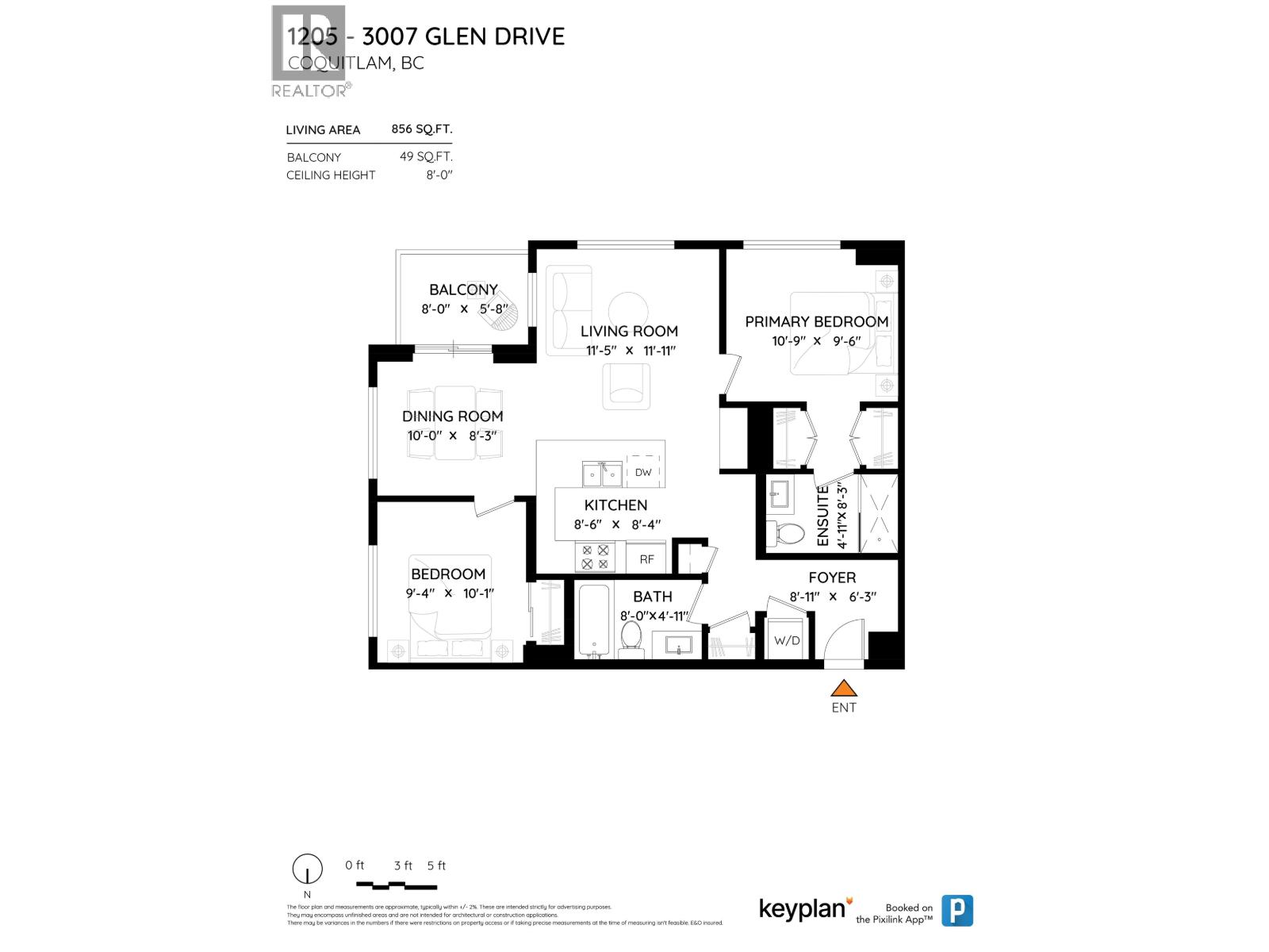 1205 3007 Glen Drive, Coquitlam, British Columbia  V3B 0L8 - Photo 32 - R3097596