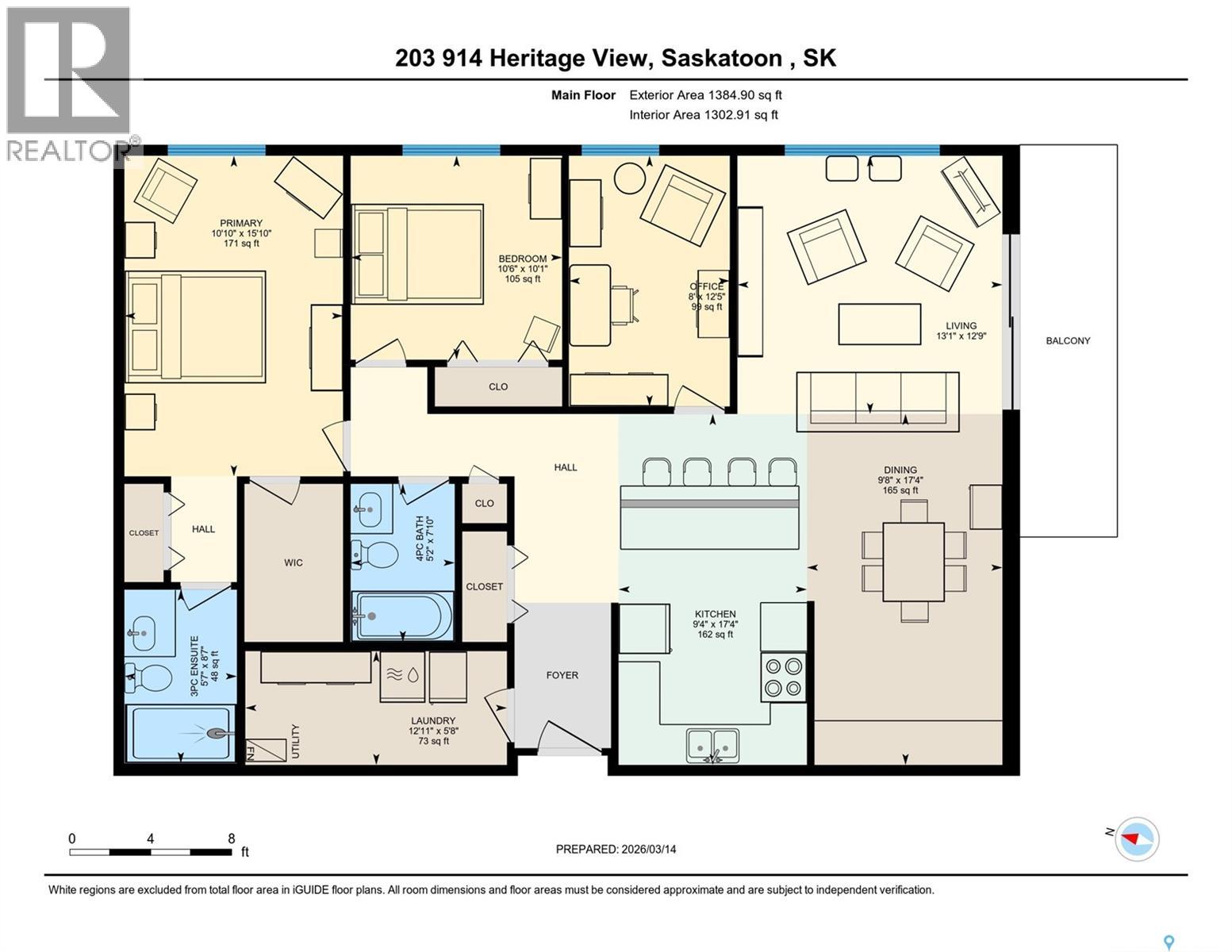 203 914 Heritage View, Saskatoon, Saskatchewan  S7H 4T1 - Photo 42 - SK030452