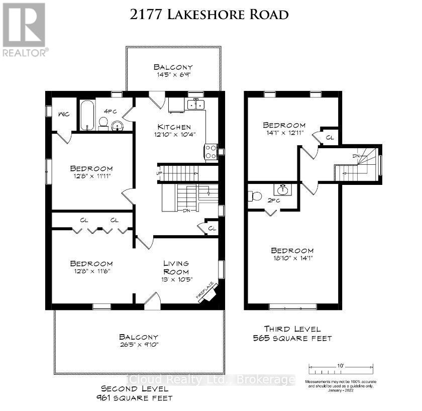 Upper - 2177 Lakeshore Road, Burlington, Ontario  L7R 1A5 - Photo 5 - W12900140