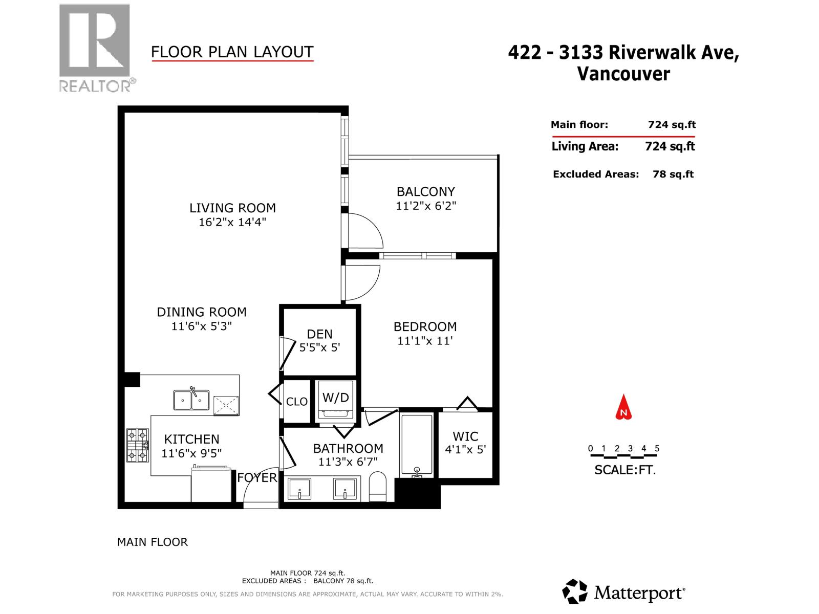 422 3133 Riverwalk Avenue, Vancouver, British Columbia  V5S 0A7 - Photo 23 - R3101706