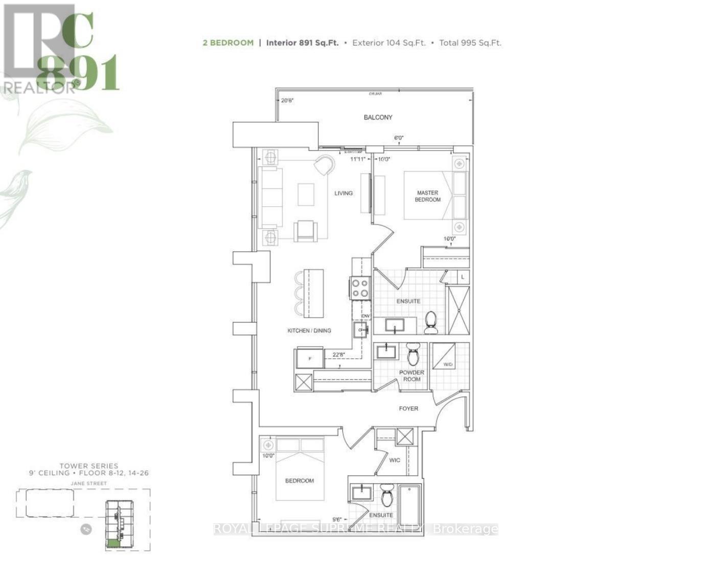 1915 - 8960 Jane Street, Vaughan, Ontario  L4K 0N9 - Photo 4 - N12901556