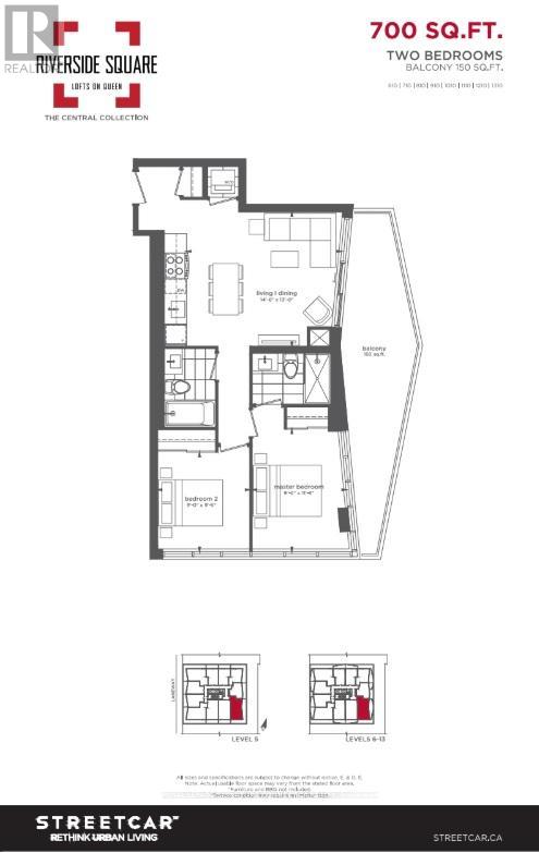 610 - 45 Baseball Place, Toronto (South Riverdale), Ontario  M4M 0H1 - Photo 2 - E12901970