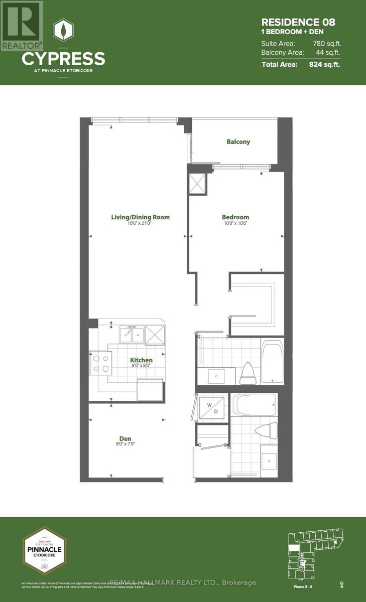 808 - 50 Thomas Riley Road, Toronto, Ontario  M9B 0C5 - Photo 18 - W12902034