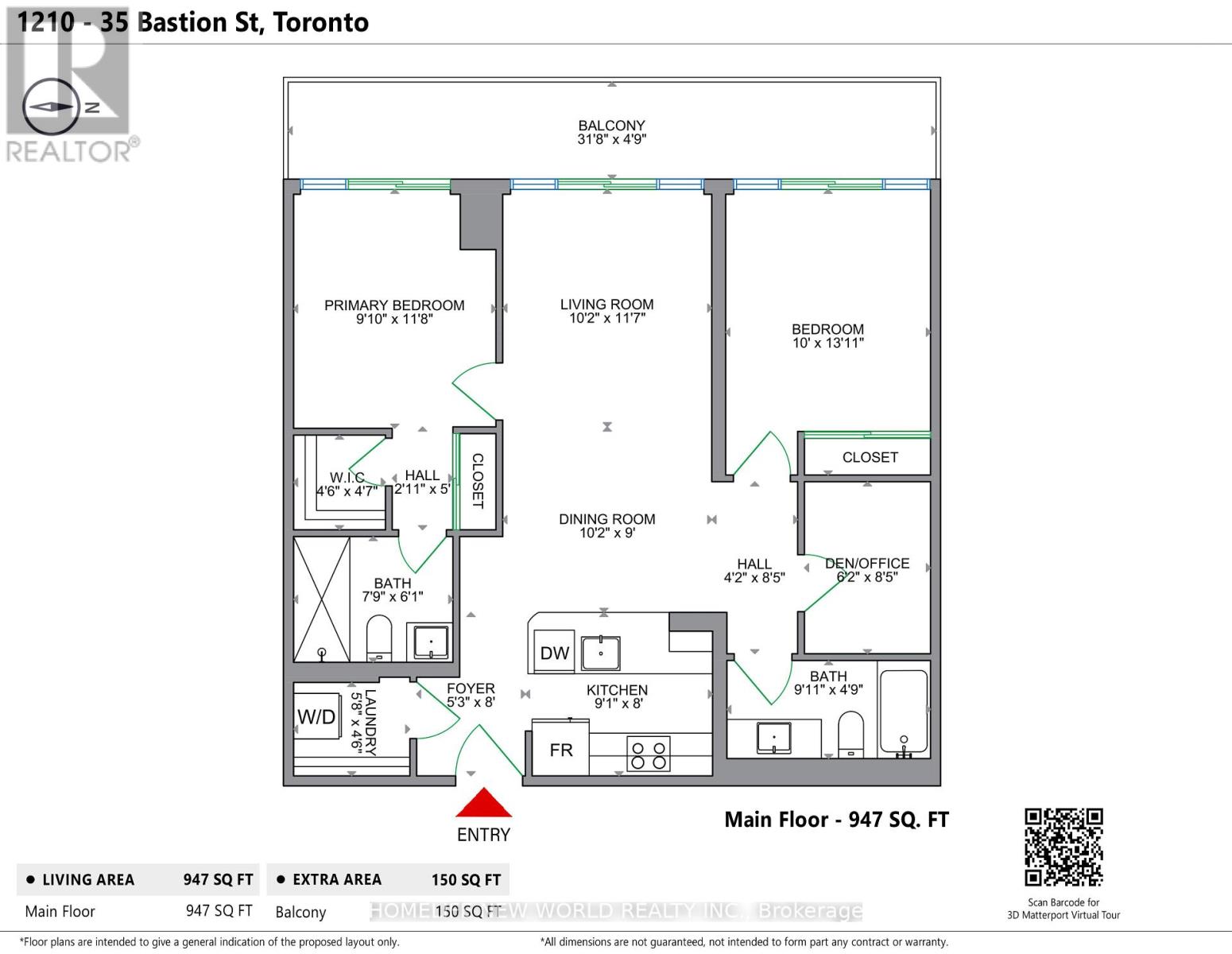 1210 - 35 Bastion Street, Toronto, Ontario  M5V 0C2 - Photo 31 - C12902804