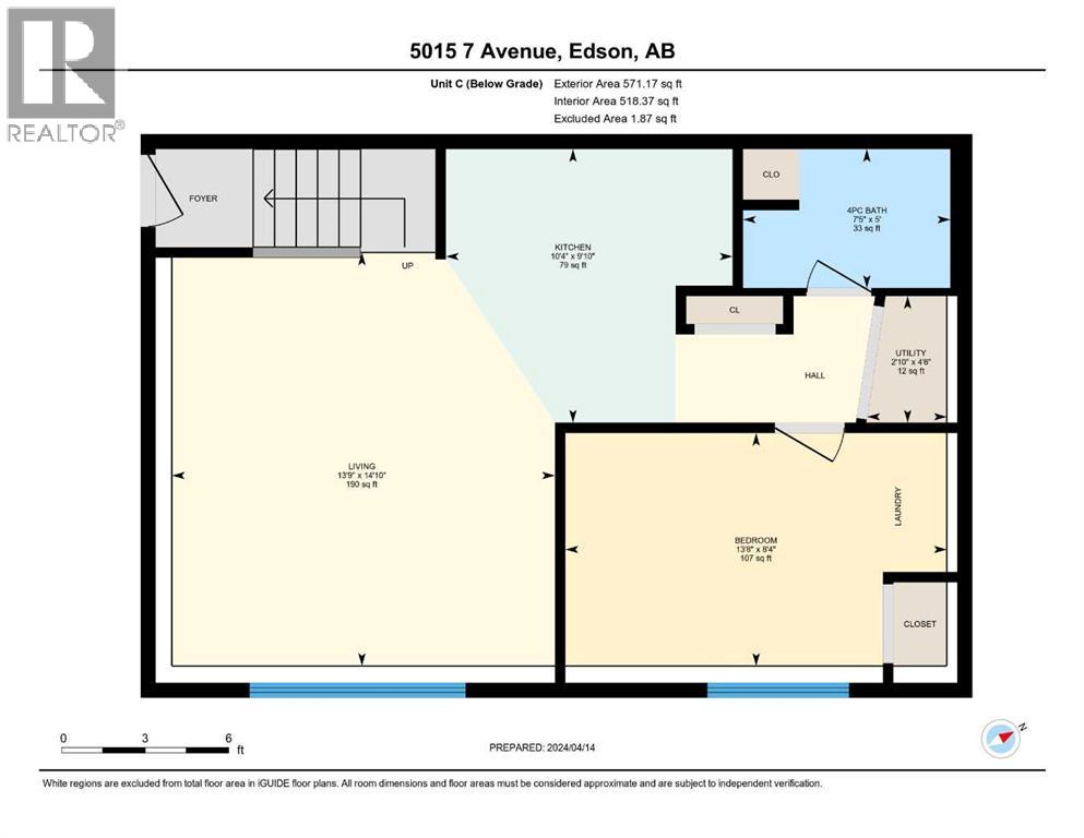 5015 7 Avenue, Edson, Alberta  T7E 1N7 - Photo 33 - A2123708