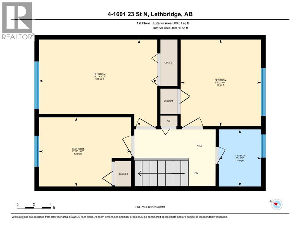4, 1601 23 Street N, Lethbridge, Alberta  T1H 4M9 - Photo 29 - A2294789