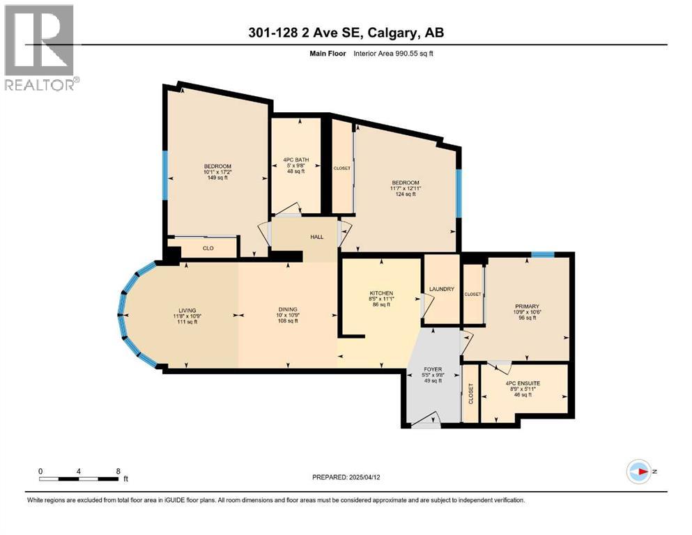 301, 128 2 Avenue Se, Calgary, Alberta  T2G 5J5 - Photo 27 - A2293136
