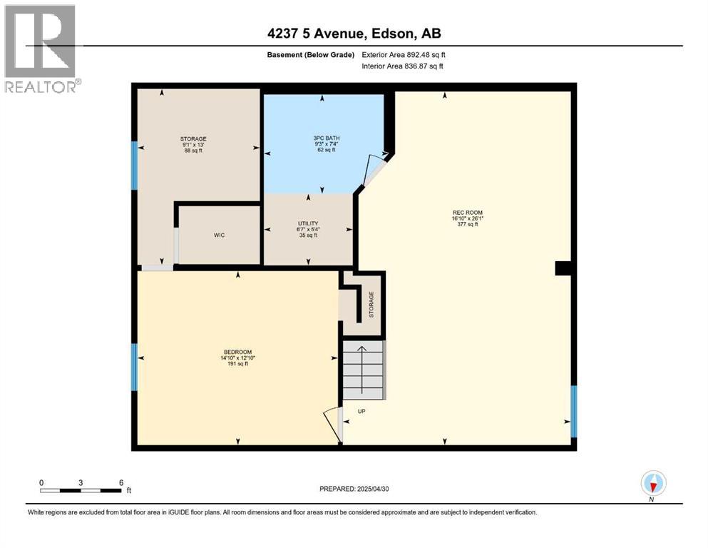 4237 5 Ave, Edson, Alberta  T7E 1A5 - Photo 20 - A2294707