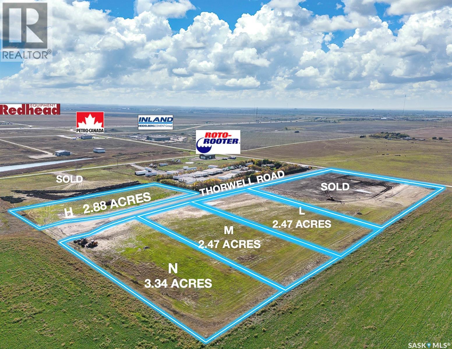 THORWELL LAND, Edenwold Rm No.158, Saskatchewan