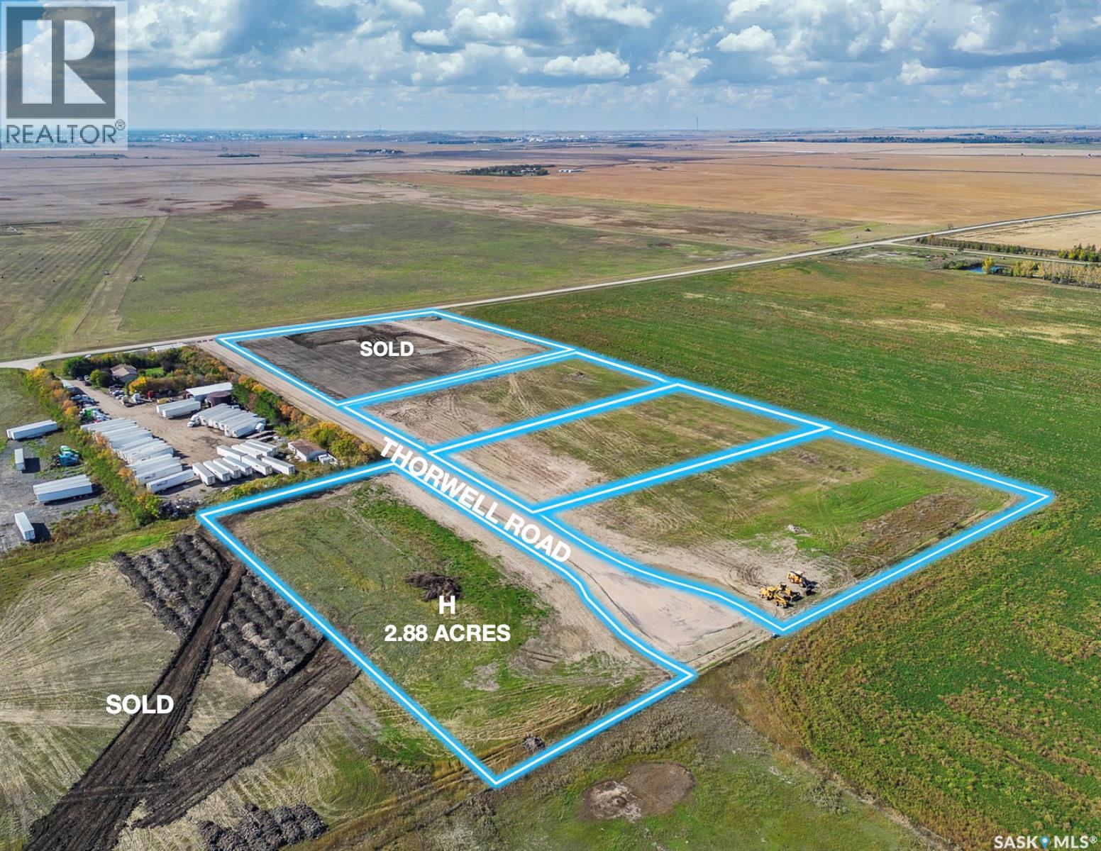 THORWELL LAND, Edenwold Rm No.158, Saskatchewan