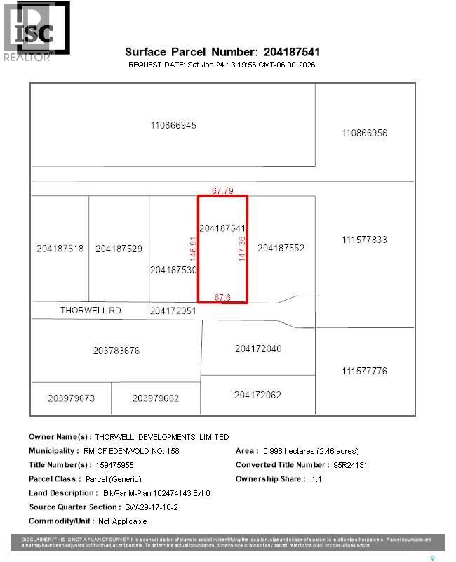 Thorwell Land, Edenwold Rm No.158, Saskatchewan  S0G 3Z0 - Photo 5 - SK022199