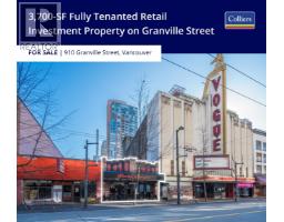 910 GRANVILLE STREET, Vancouver, British Columbia