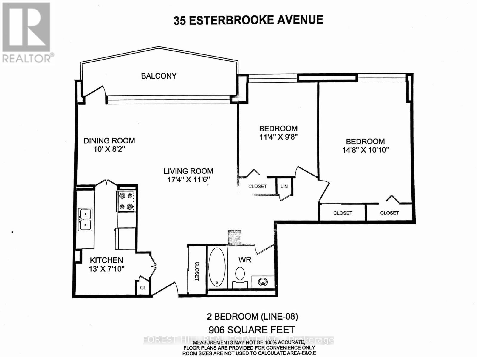 708 - 35 Esterbrooke Avenue, Toronto (Don Valley Village), Ontario  M2J 2C6 - Photo 15 - C12904796