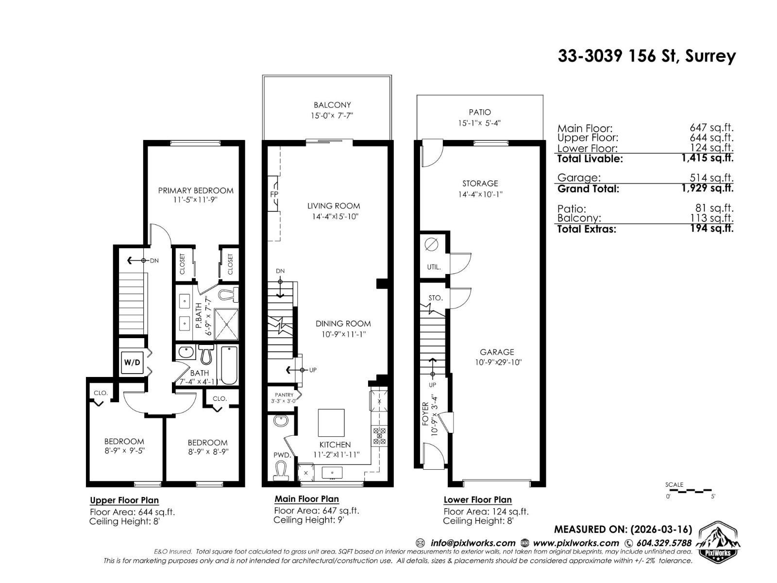 33 3039 156 Street, Surrey, British Columbia  V3Z 6T5 - Photo 34 - R3101342