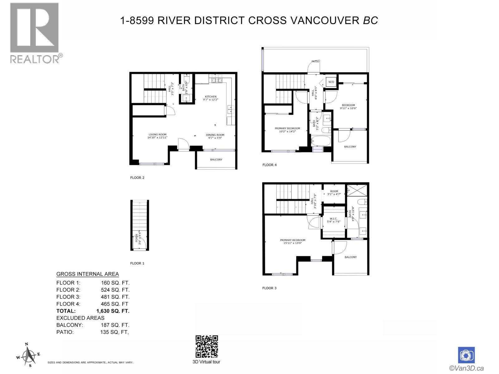 1 8599 River District Crossing, Vancouver, British Columbia V5S 0C7 - Photo 28 - R3101990
