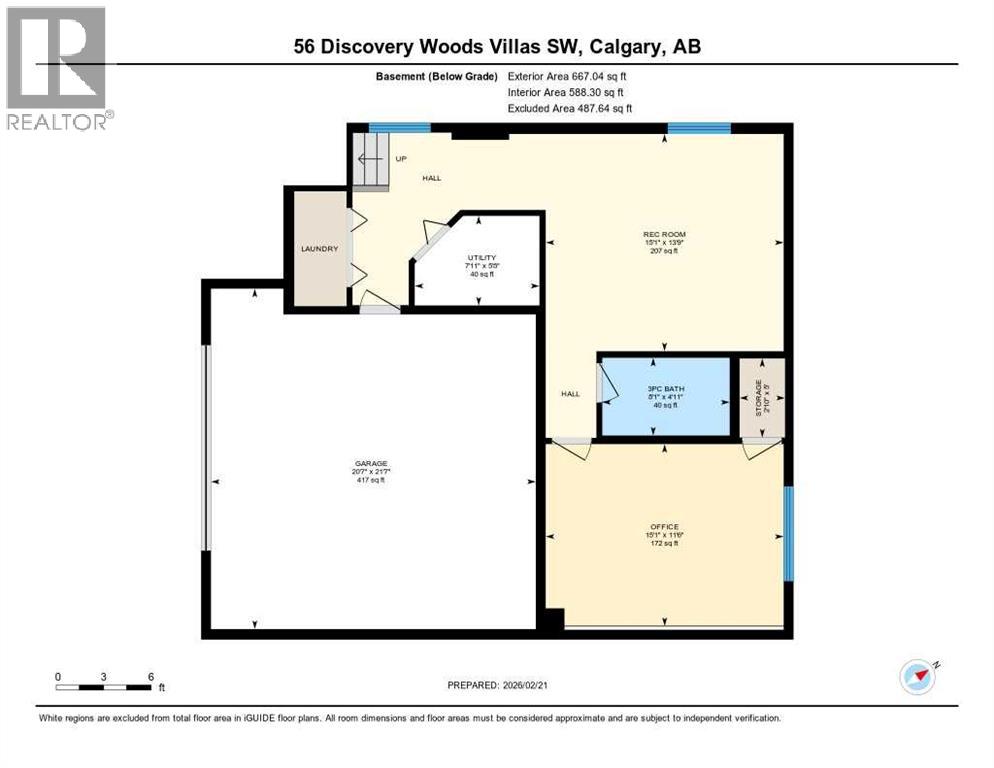 56 Discovery Woods Villas Sw, Calgary, Alberta  T3H 5A7 - Photo 31 - A2284861
