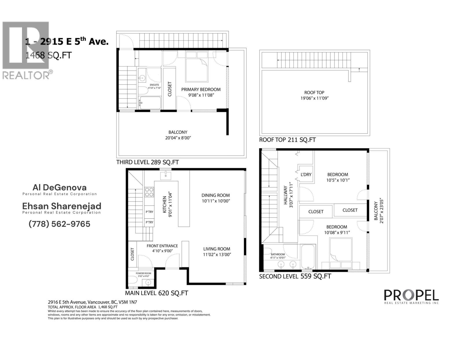 1 2915 E 5th Avenue, Vancouver, British Columbia  V5M 1N6 - Photo 3 - R3102015