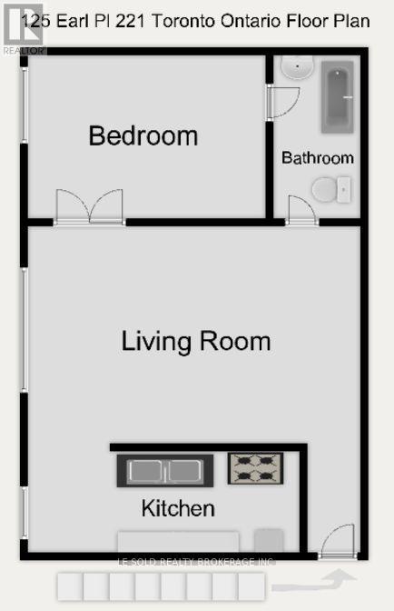 221 - 125 Earl Place, Toronto, Ontario  M4Y 1M4 - Photo 5 - C12906388
