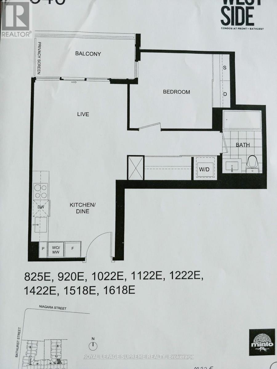 1023e - 576 Front Street, Toronto, Ontario  M5V 0P8 - Photo 2 - C12906400