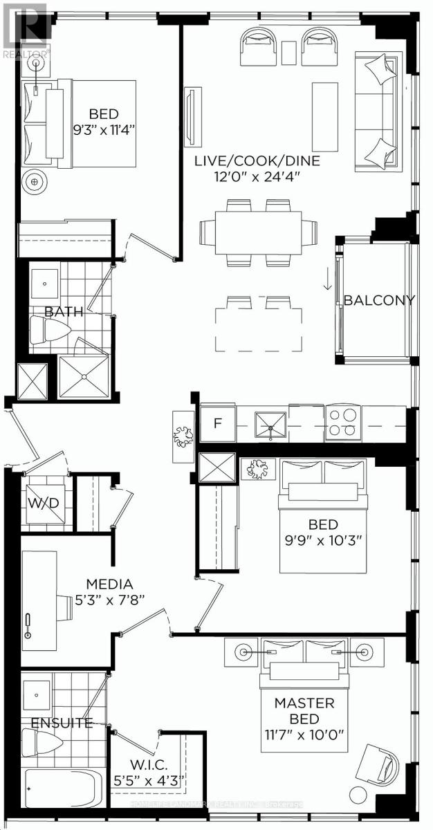 903 - 270 Dufferin Street, Toronto, Ontario  M6K 0H8 - Photo 2 - W12906540