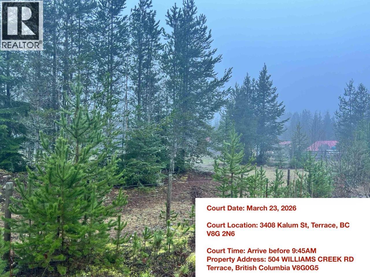 504 WILLIAMS CREEK ROAD, Terrace, British Columbia