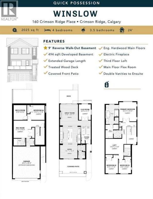 160 Crimson Ridge Place NW, Calgary, Alberta  T3L 0K4 - Photo 3 - A2276828