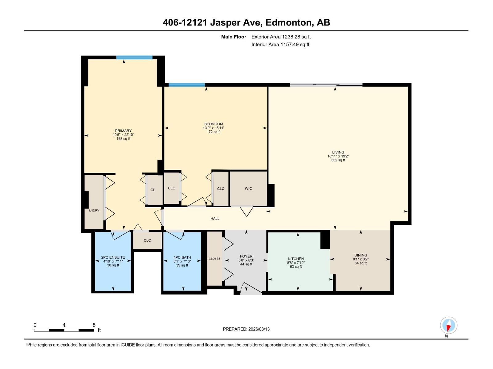 #406 12121 Jasper Av Nw, Edmonton, Alberta  T5N 3X8 - Photo 22 - E4477599