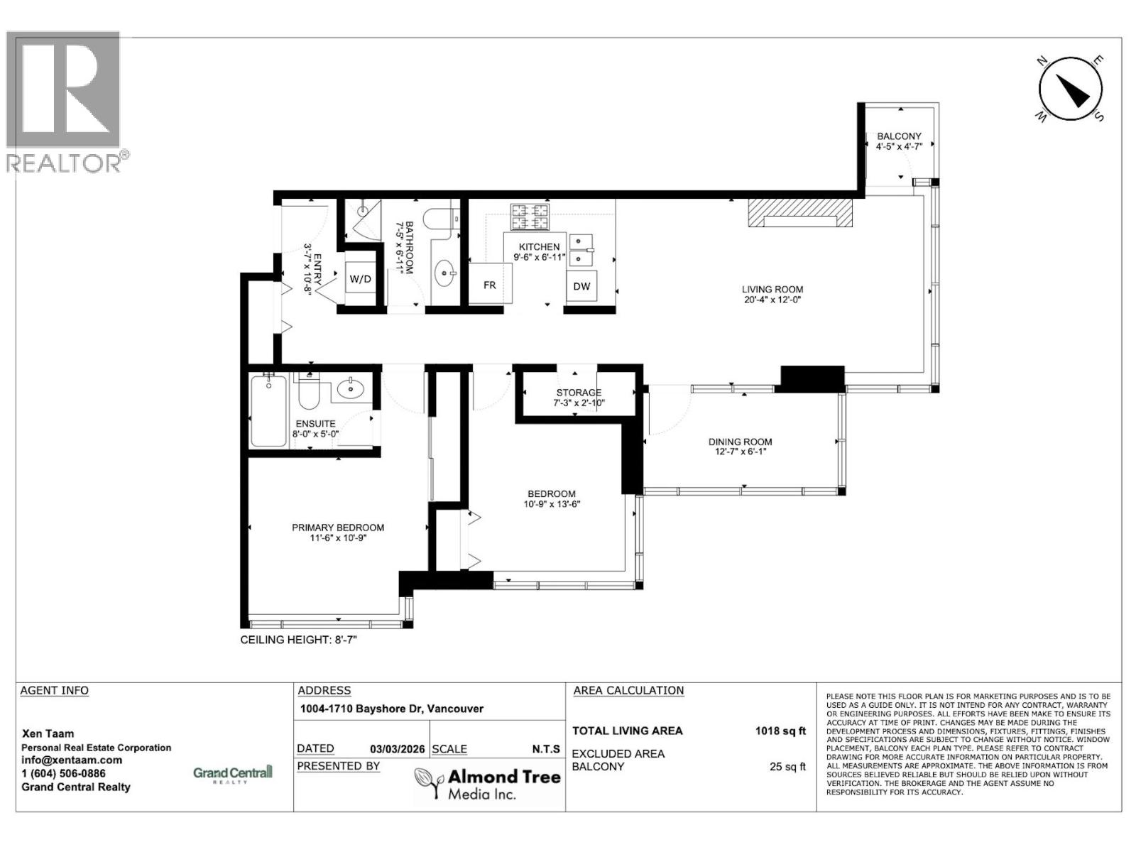 1004 1710 Bayshore Drive, Vancouver, British Columbia  V6G 3G4 - Photo 23 - R3095970