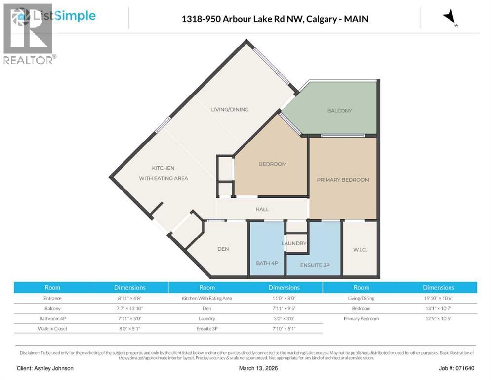 1318, 950 Arbour Lake Road NW, Calgary, Alberta  T3G 5B3 - Photo 30 - A2293230