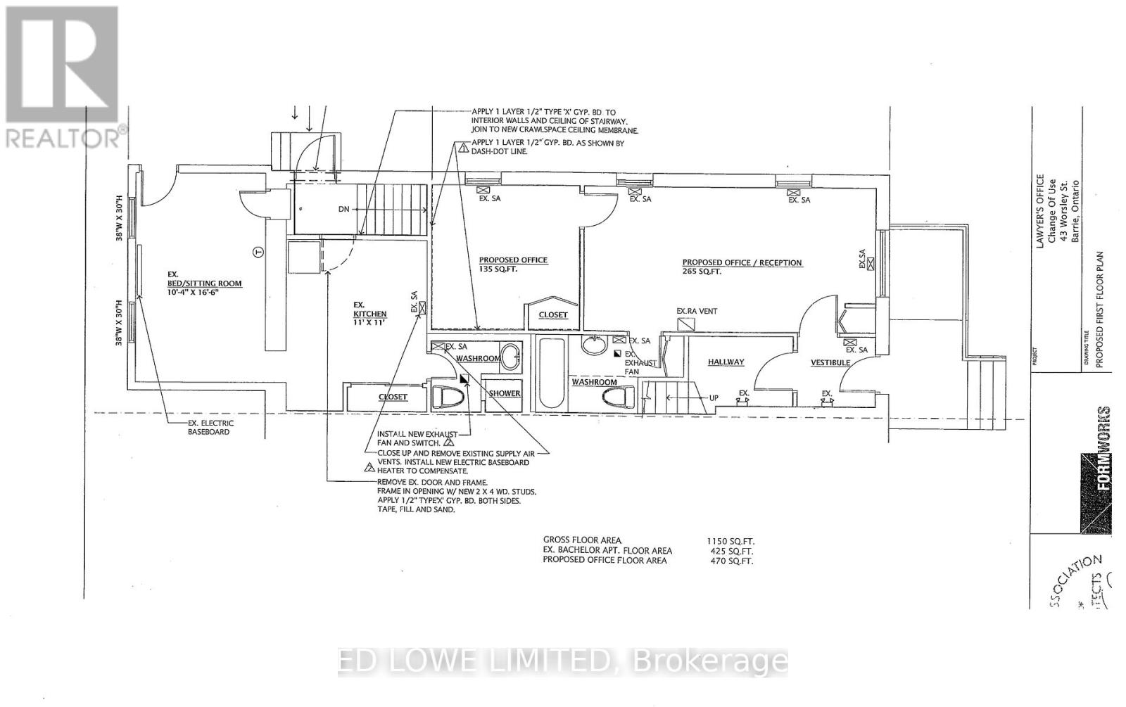 Ground Fl - 43 Worsley Street, Barrie, Ontario  L4M 1L7 - Photo 9 - S12577942
