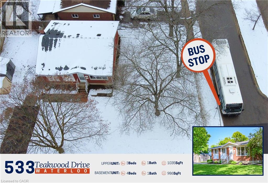 553 TEAKWOOD Drive, waterloo, Ontario