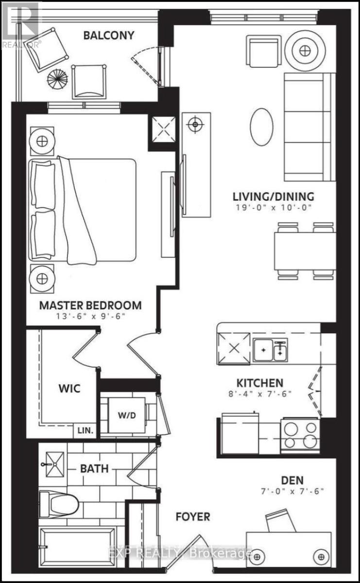 1216 - 9582 Markham Road, Markham (Wismer), Ontario  L6E 0T4 - Photo 2 - N12909060