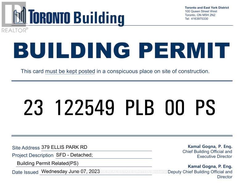 379 Ellis Park Road, Toronto (High Park-Swansea), Ontario  M6S 2V7 - Photo 13 - W12909148