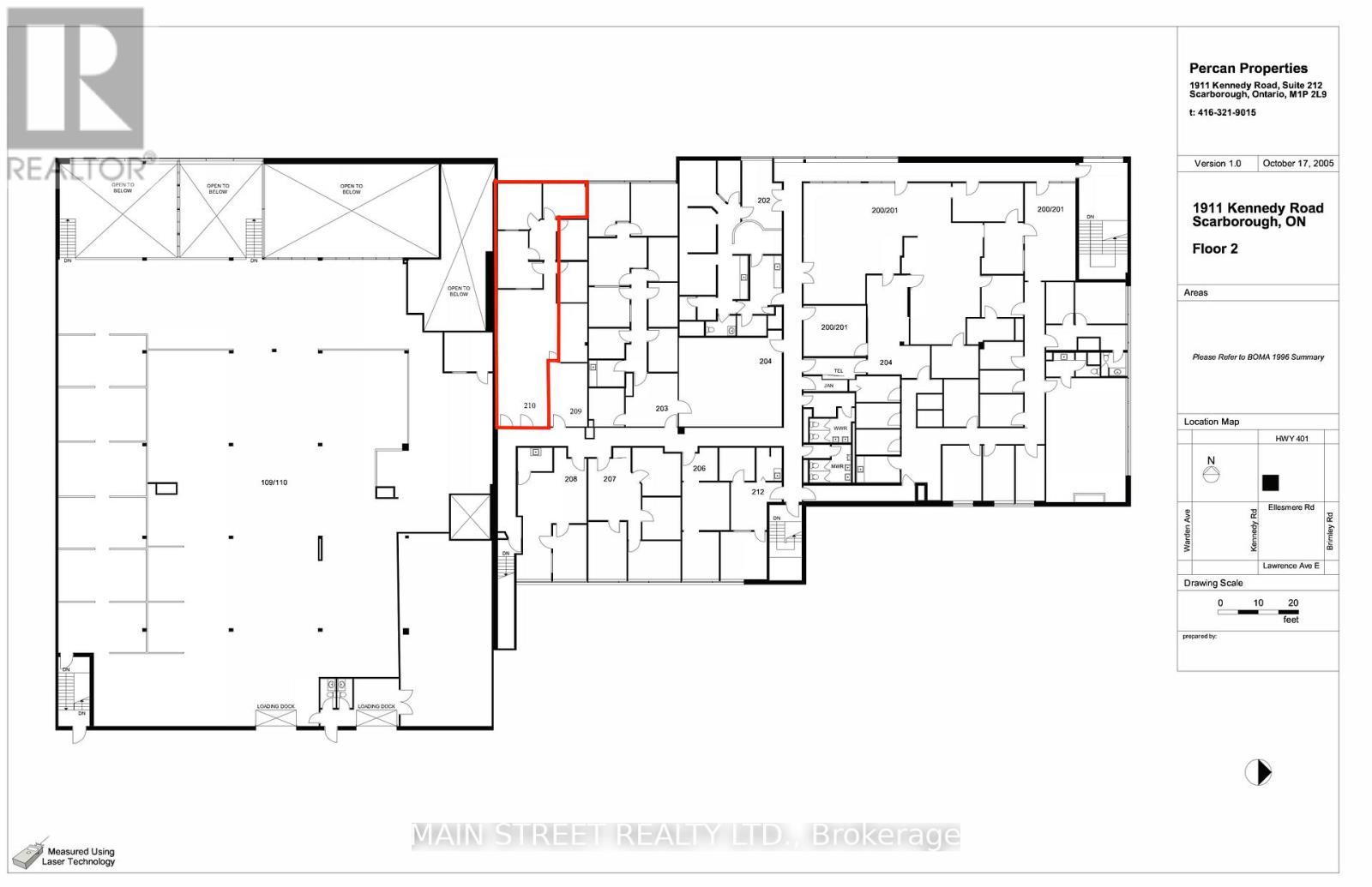 210 - 1911 Kennedy Road, Toronto, Ontario  M1P 2L9 - Photo 2 - E12910958