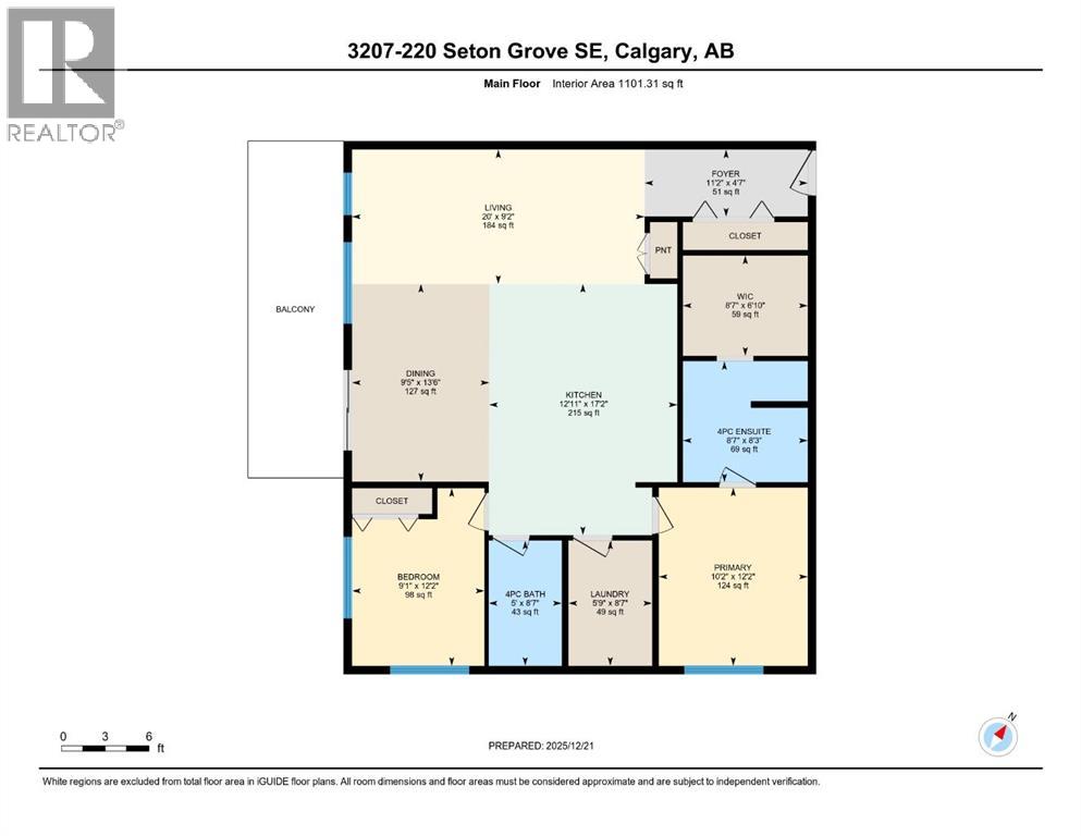 3207, 220 Seton Grove Se, Calgary, Alberta  T3M 3T1 - Photo 33 - A2277842