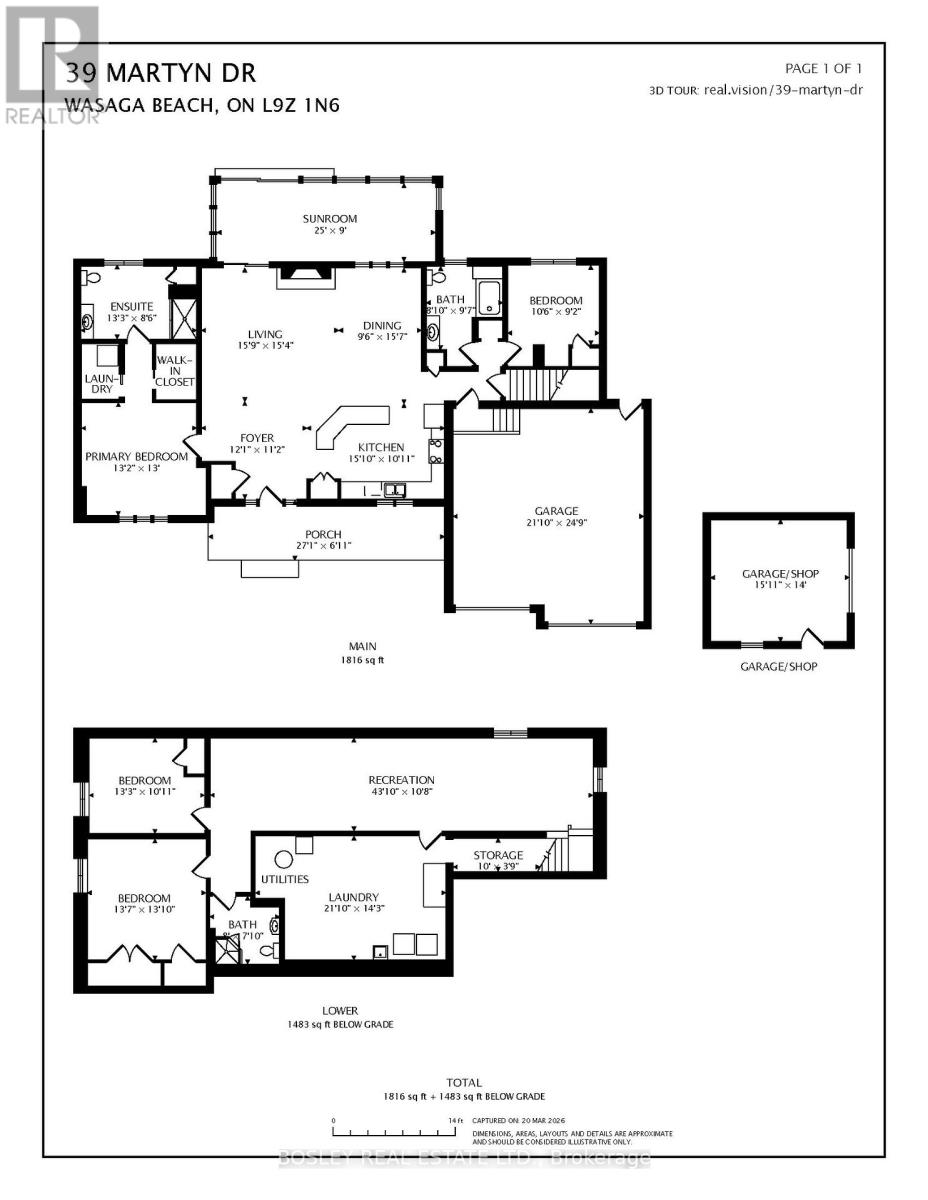 39 Martyn Drive, Wasaga Beach, Ontario  L9Z 1N6 - Photo 43 - S12908722