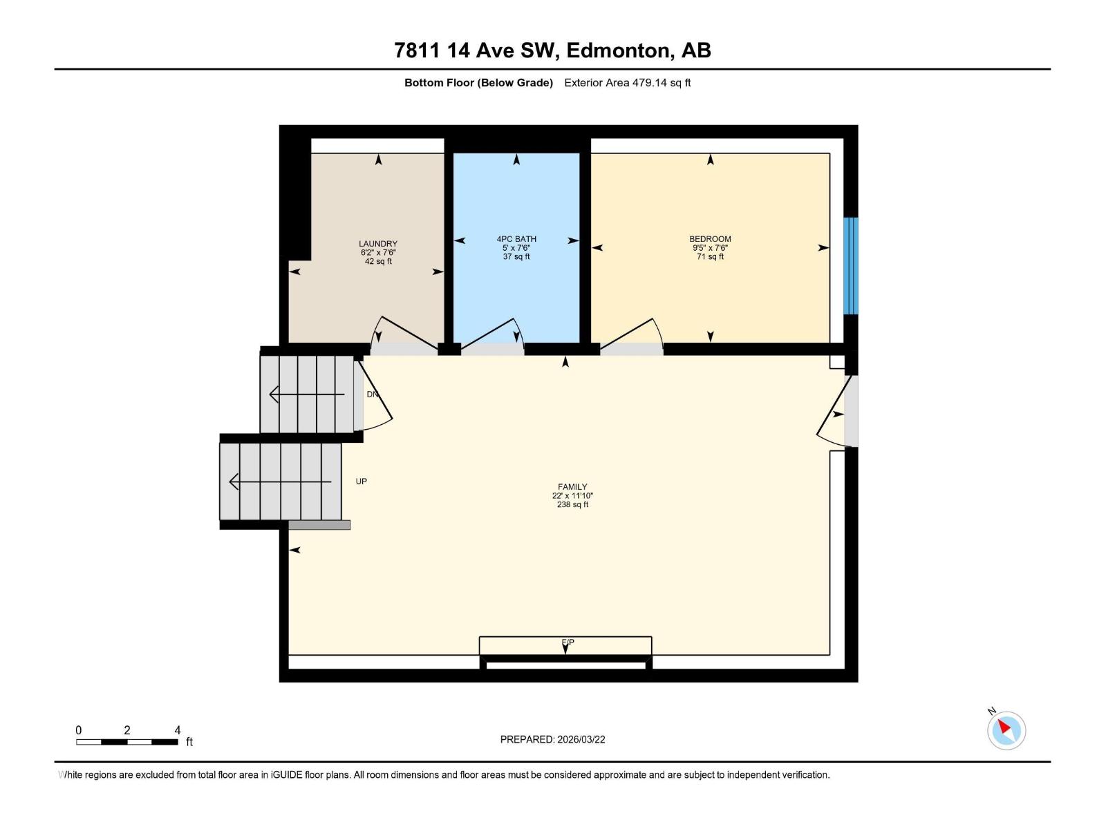 7811 14 Av Sw Sw, Edmonton, Alberta  T6X 1H3 - Photo 48 - E4478738