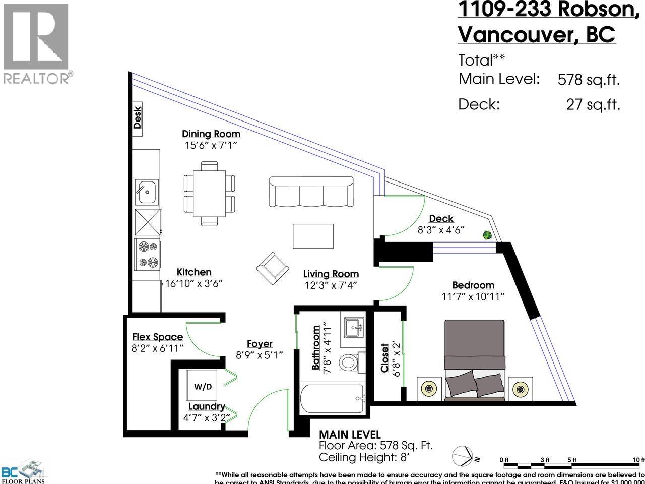 1109 233 Robson Street, Vancouver, British Columbia  V6B 0E8 - Photo 21 - R3102583