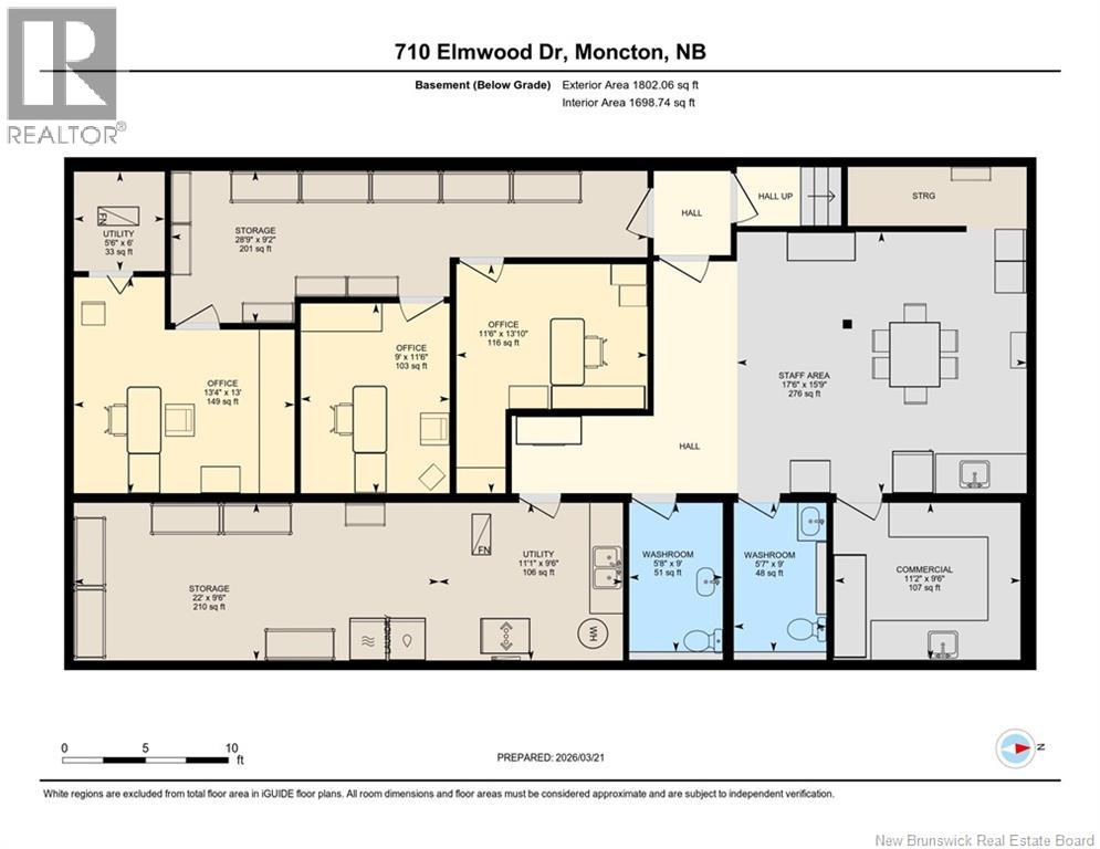 710 Elmwood, Moncton, New Brunswick  E1A 2X7 - Photo 40 - NB135535