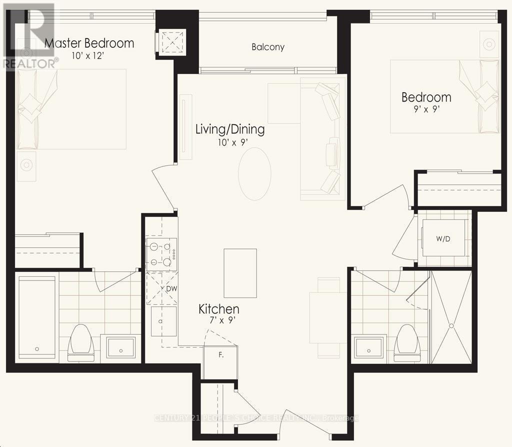 2001 - 30 Elm Drive W, Mississauga, Ontario  L5B 0N6 - Photo 5 - W12913778