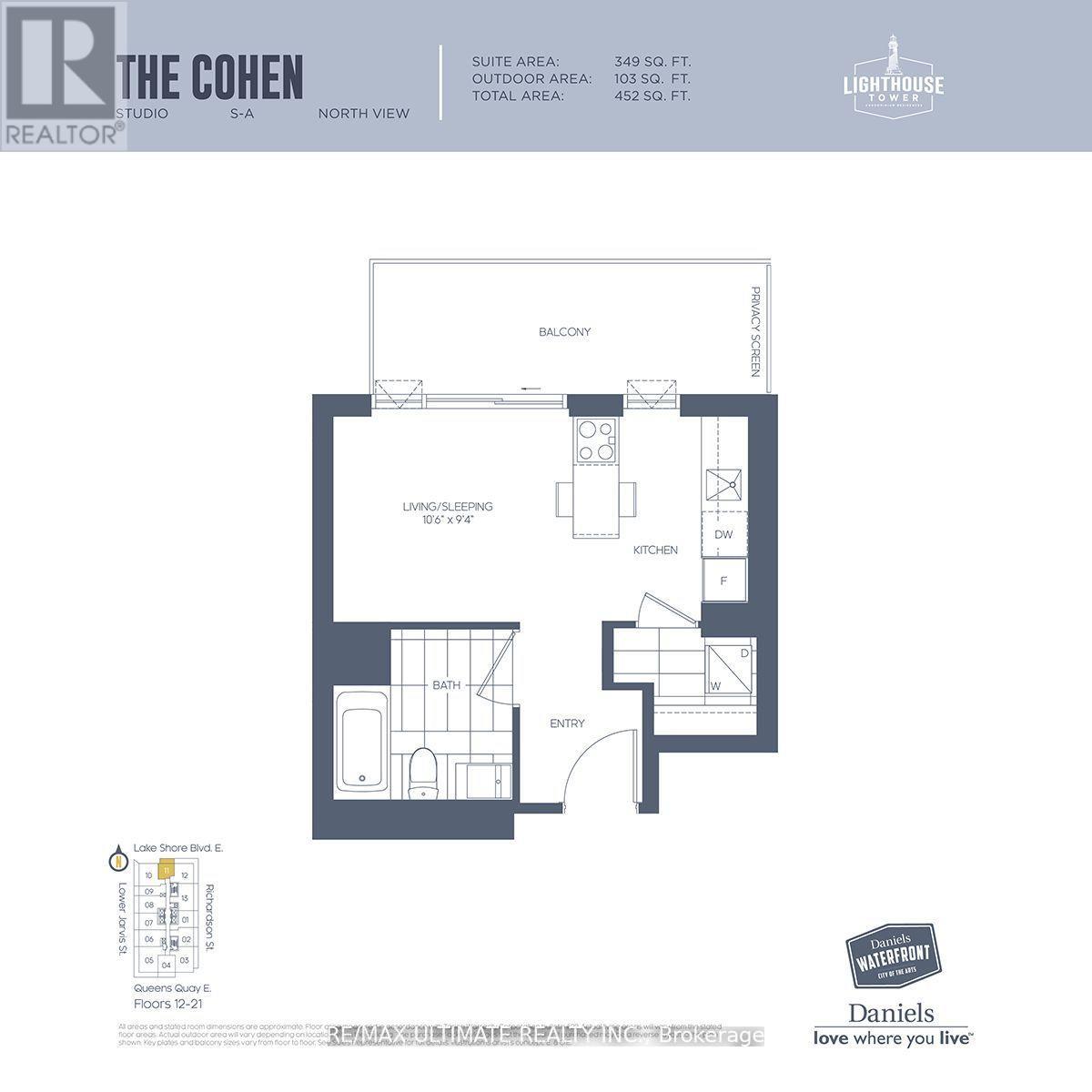 1911 - 15 LOWER JARVIS STREET, Toronto, Ontario