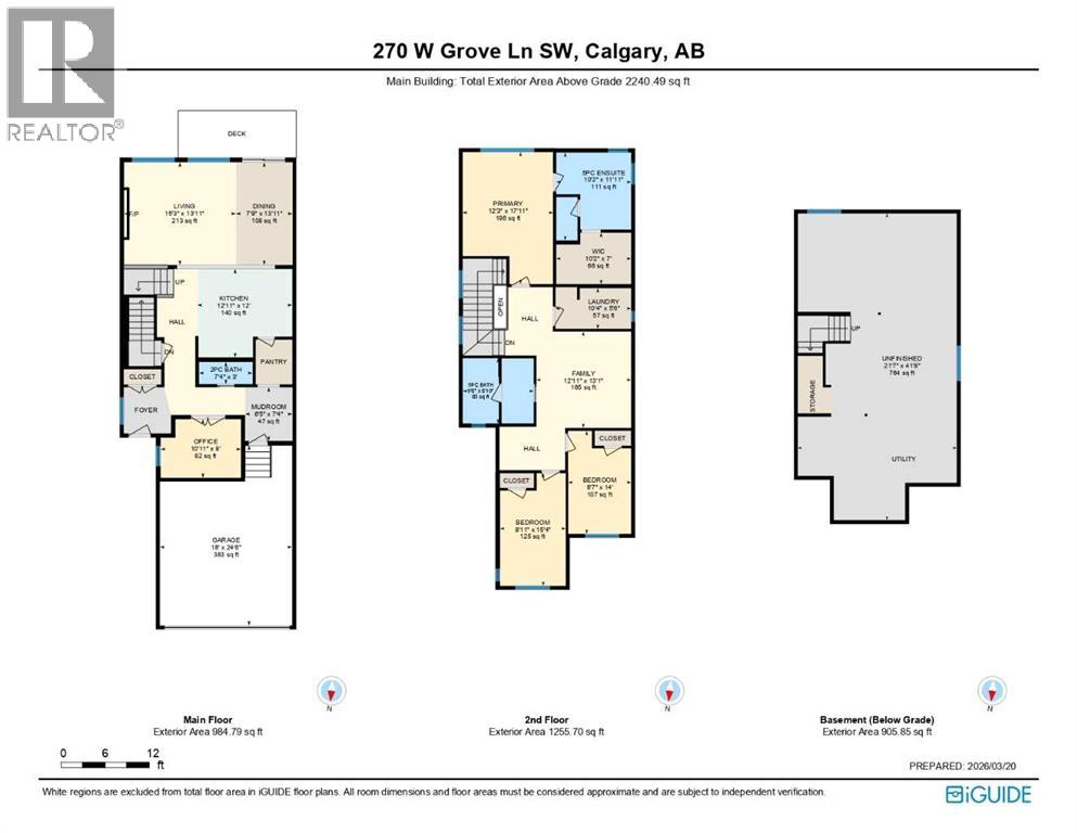 270 West Grove Lane Sw, Calgary, Alberta  T3H 6K8 - Photo 44 - A2294806