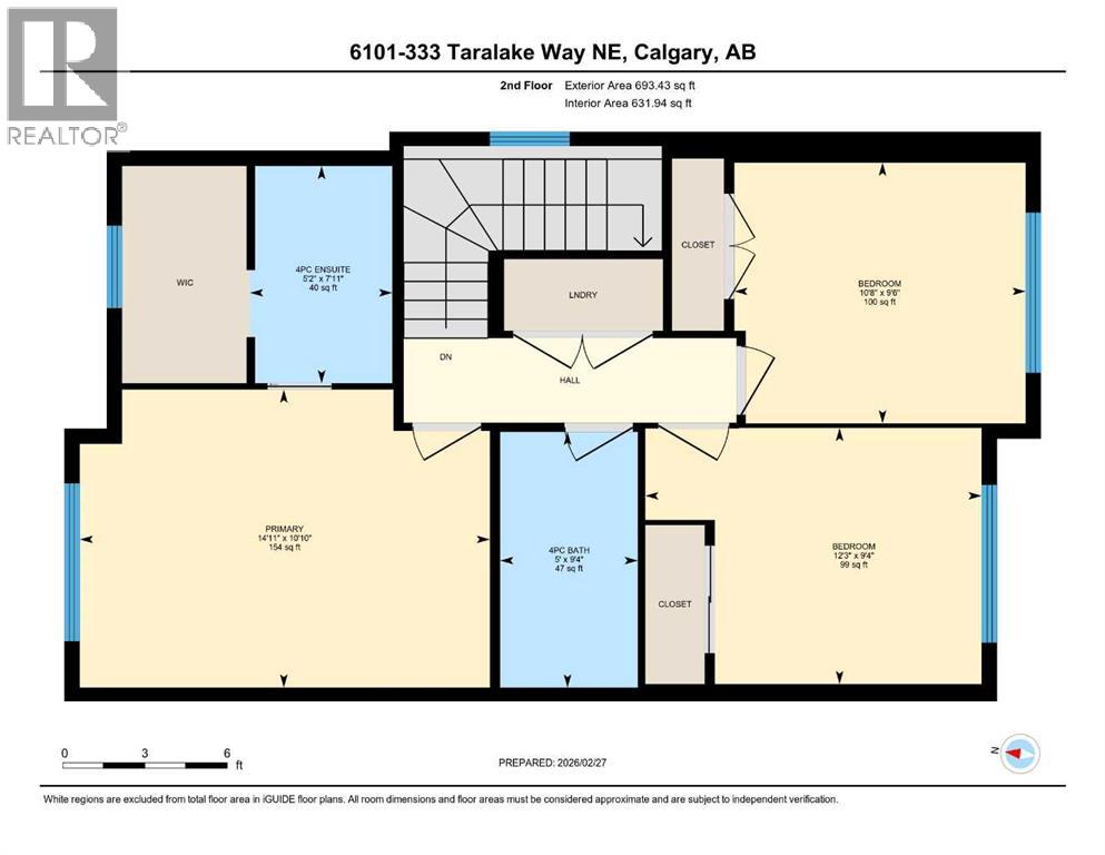 6101, 333 Taralake Way NE, Calgary, Alberta  T3J 0R5 - Photo 34 - A2290154