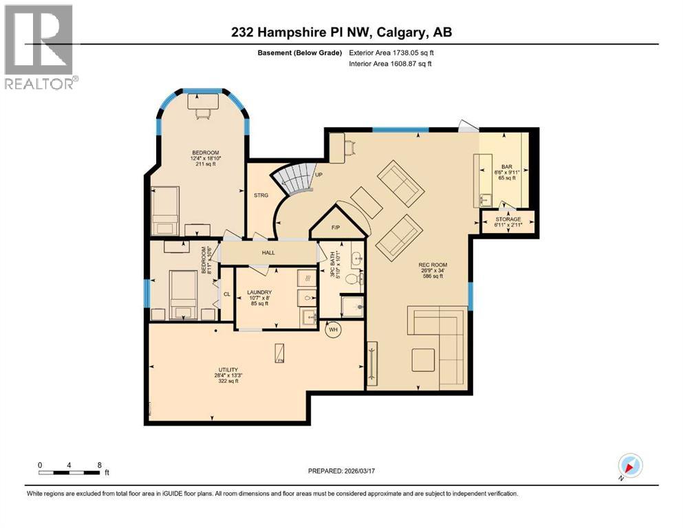 232 Hampshire Place NW, Calgary, Alberta  T3A 4Y7 - Photo 43 - A2292276