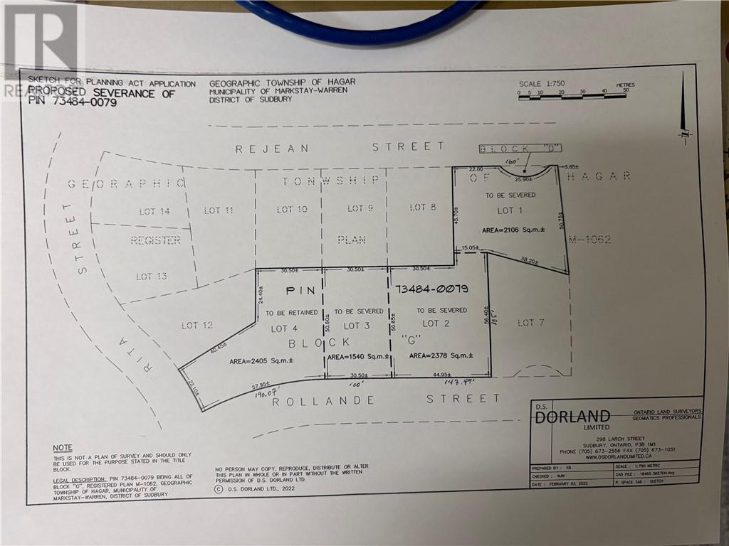 0 Rollande Street, Markstay-Warren, Ontario  P0M 2G0 - Photo 2 - 2126892