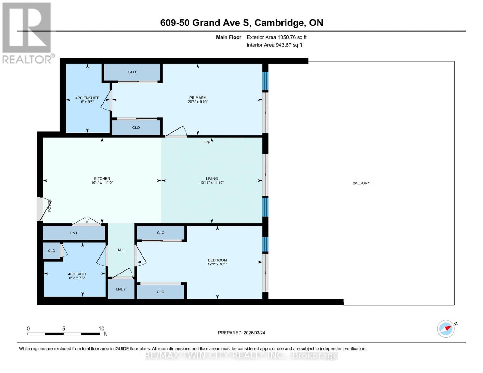 609 - 50 Grand Avenue S, Cambridge, Ontario  N1S 0C2 - Photo 25 - X12916522