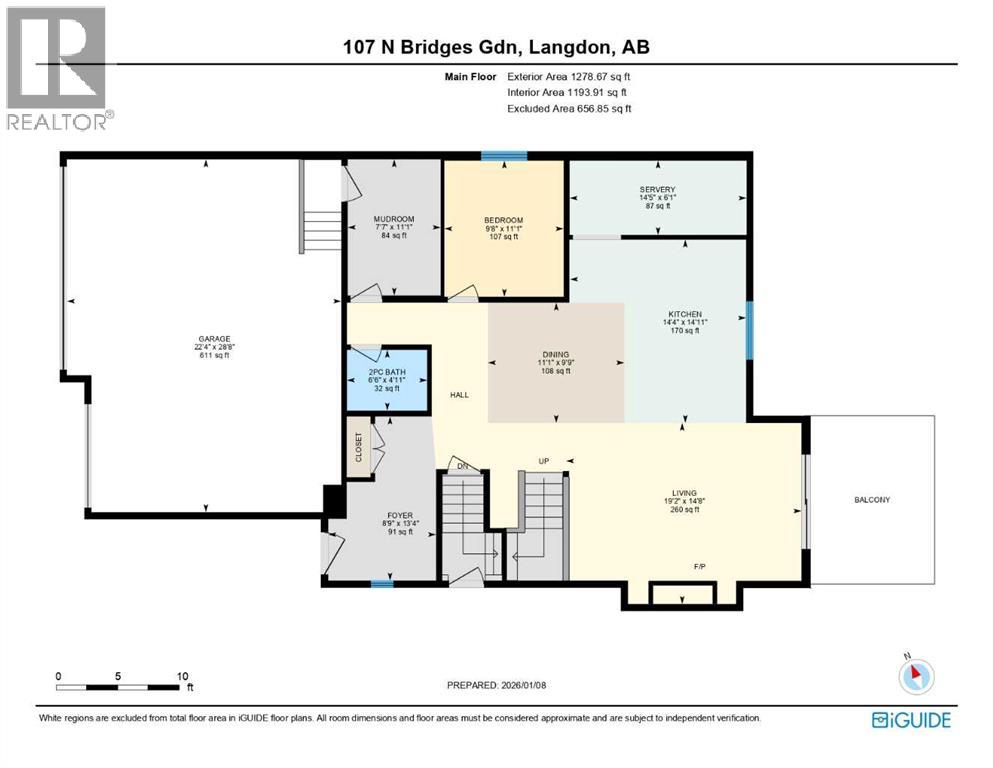 107 North Bridges Garden, Langdon, Alberta  T0J 1X3 - Photo 44 - A2288969