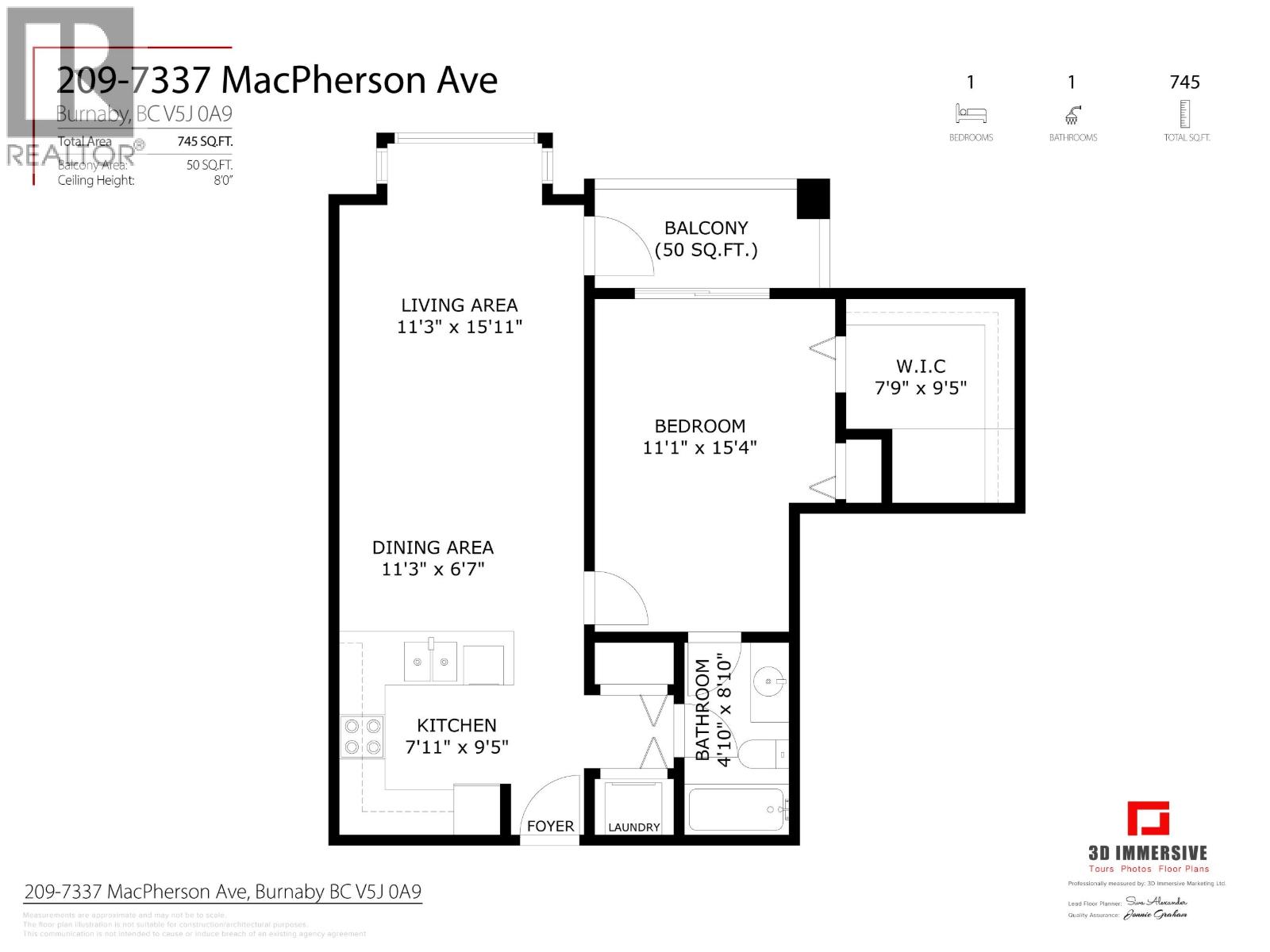 209 7337 Macpherson Avenue, Burnaby, British Columbia  V5J 0A9 - Photo 3 - R3103193