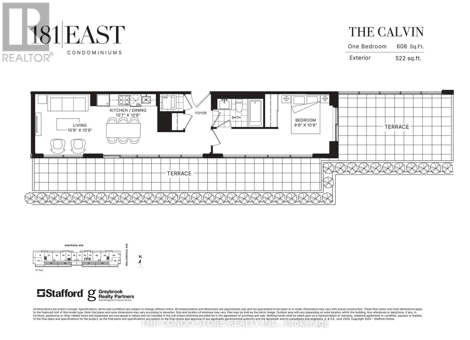 708 - 181 Sheppard Avenue E, Toronto, Ontario  M2N 0L9 - Photo 3 - C12917132